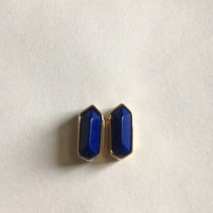 Keep Collective lapis/gold mini geo Bars